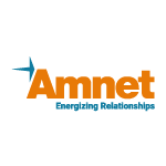 Amnet Systems logo, energizing relationships